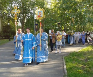 28 августа 2014г, Крестный ход на праздник Успения Пресвятой Богородицы.